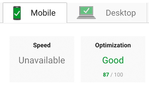 Google speed ranking on mobile