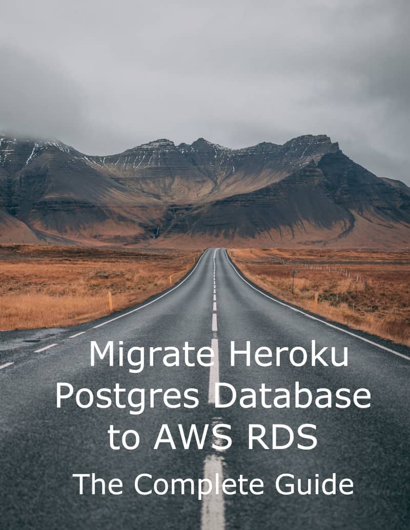 Heroku migartion to RDS eBook cover